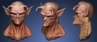 3D model Piccolo head (STL)
